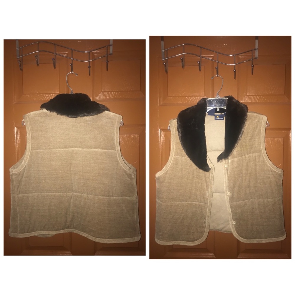 Brown and cream vest perfect for winter !